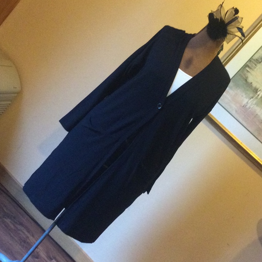 Sweater Cardigan with pockets and side slits
